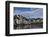 River Reuss and Kapellbrucke, Hofkircke Beyond, Lucerne, Switzerland, Europe-James Emmerson-Framed Photographic Print