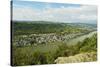 River Rhine and Rhens, Rhineland-Palatinate, Germany, Europe-Jochen Schlenker-Stretched Canvas