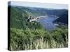 River Rhine, Rhineland, Germany-Hans Peter Merten-Stretched Canvas