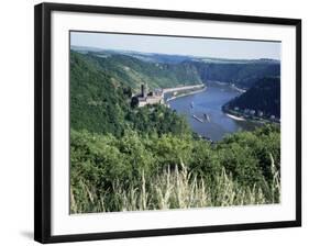 River Rhine, Rhineland, Germany-Hans Peter Merten-Framed Photographic Print