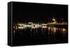 River Rhone at Night I-Erin Berzel-Framed Stretched Canvas