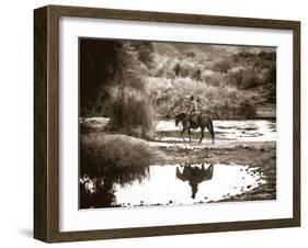 River Ride-Barry Hart-Framed Giclee Print