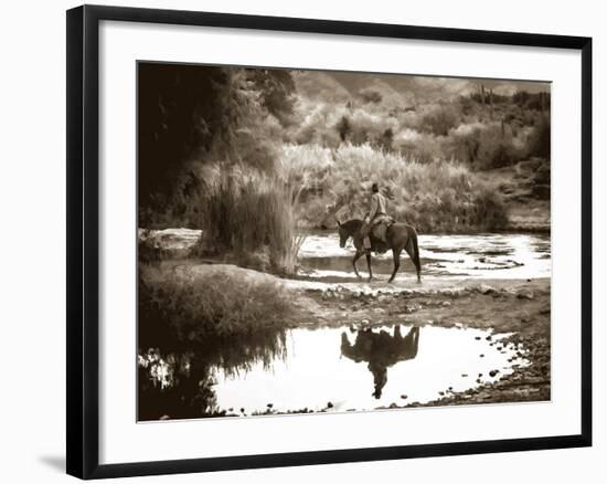 River Ride-Barry Hart-Framed Art Print