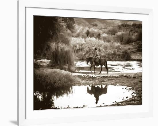 River Ride-Barry Hart-Framed Art Print