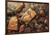 River rocks naturally polished in Lower Deschutes River, Central Oregon, USA-Stuart Westmorland-Framed Photographic Print