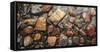 River rocks naturally polished in Lower Deschutes River, Central Oregon, USA-Stuart Westmorland-Framed Stretched Canvas