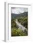 River running through cloud forest, Amazonia, Peru-Alex Hyde-Framed Photographic Print