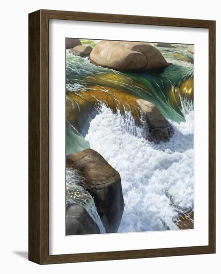 River's Rush-Stephen Stavast-Framed Giclee Print