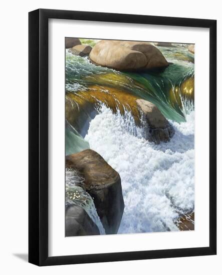 River's Rush-Stephen Stavast-Framed Giclee Print