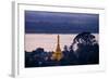 River Salouen (Thanlwin) from View Point, Mawlamyine (Moulmein), Myanmar (Burma), Asia-Nathalie Cuvelier-Framed Photographic Print