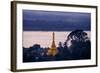 River Salouen (Thanlwin) from View Point, Mawlamyine (Moulmein), Myanmar (Burma), Asia-Nathalie Cuvelier-Framed Photographic Print