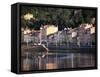 River Saone, Lyon, Rhone, Rhone Valley, France-David Hughes-Framed Stretched Canvas