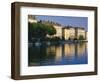 River Saone, Lyon, Rhone Valley, France, Europe-David Hughes-Framed Photographic Print