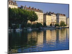 River Saone, Lyon, Rhone Valley, France, Europe-David Hughes-Mounted Photographic Print