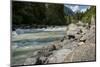 River Sarca and Adamello mountain range, Genova Valley, Trentino, Italy, Europe-Lorenzo Mattei-Mounted Photographic Print