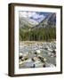 River Sarca. Val di Genova in the Parco Naturale Adamello, Brenta, Trentino, Italy, Val Rendena-Martin Zwick-Framed Photographic Print