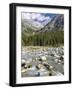 River Sarca. Val di Genova in the Parco Naturale Adamello, Brenta, Trentino, Italy, Val Rendena-Martin Zwick-Framed Photographic Print