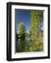 River Sarthe, Near Le Mans, Sarthe, Western Loire, Pays De La Loire, France-Michael Busselle-Framed Photographic Print