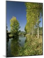 River Sarthe, Near Le Mans, Sarthe, Western Loire, Pays De La Loire, France-Michael Busselle-Mounted Photographic Print