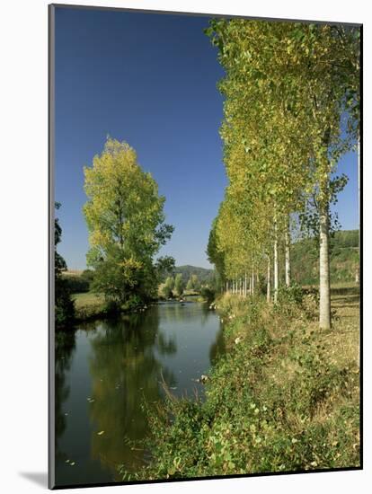 River Sarthe, Near Le Mans, Sarthe, Western Loire, Pays De La Loire, France-Michael Busselle-Mounted Photographic Print