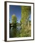 River Sarthe, Near Le Mans, Sarthe, Western Loire, Pays De La Loire, France-Michael Busselle-Framed Photographic Print