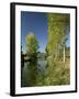 River Sarthe, Near Le Mans, Sarthe, Western Loire, Pays De La Loire, France-Michael Busselle-Framed Photographic Print