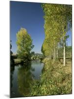 River Sarthe, Near Le Mans, Sarthe, Western Loire, Pays De La Loire, France-Michael Busselle-Mounted Photographic Print
