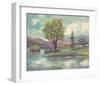 River Scape II-Victor Valla-Framed Art Print