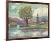 River Scape II-Victor Valla-Framed Art Print