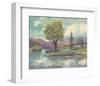 River Scape II-Victor Valla-Framed Art Print