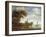 River Scene, 1663-Salomon van Ruisdael or Ruysdael-Framed Giclee Print