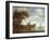 River Scene, 1663-Salomon van Ruisdael or Ruysdael-Framed Giclee Print