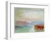 River Scene, 1834-J. M. W. Turner-Framed Giclee Print