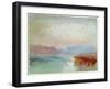 River Scene, 1834-J. M. W. Turner-Framed Giclee Print