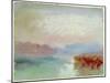River Scene, 1834-J. M. W. Turner-Mounted Giclee Print