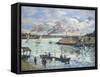 River Scene, 1890-Jean-Baptiste Armand Guillaumin-Framed Stretched Canvas