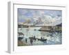 River Scene, 1890-Jean-Baptiste Armand Guillaumin-Framed Giclee Print
