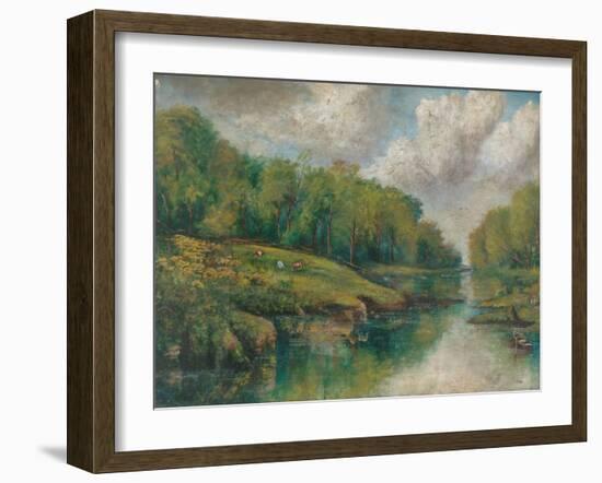 River Scene, 1903-null-Framed Giclee Print