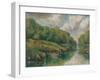 River Scene, 1903-null-Framed Giclee Print