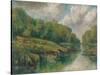 River Scene, 1903-null-Stretched Canvas