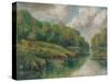 River Scene, 1903-null-Stretched Canvas