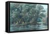 River Scene, 1907-null-Framed Stretched Canvas