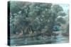 River Scene, 1907-null-Stretched Canvas