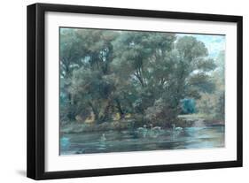 River Scene, 1907-null-Framed Giclee Print