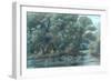 River Scene, 1907-null-Framed Giclee Print