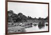 River Scene, Rio Corrientes, Paraguay, 1911-null-Framed Giclee Print