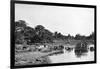 River Scene, Rio Corrientes, Paraguay, 1911-null-Framed Giclee Print