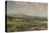 River Scene with Cottages, c1887-Thomas Collier-Stretched Canvas