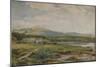 River Scene with Cottages, c1887-Thomas Collier-Mounted Giclee Print