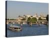 River Seine and Ile De La Cite, Paris, France, Europe-Pitamitz Sergio-Stretched Canvas